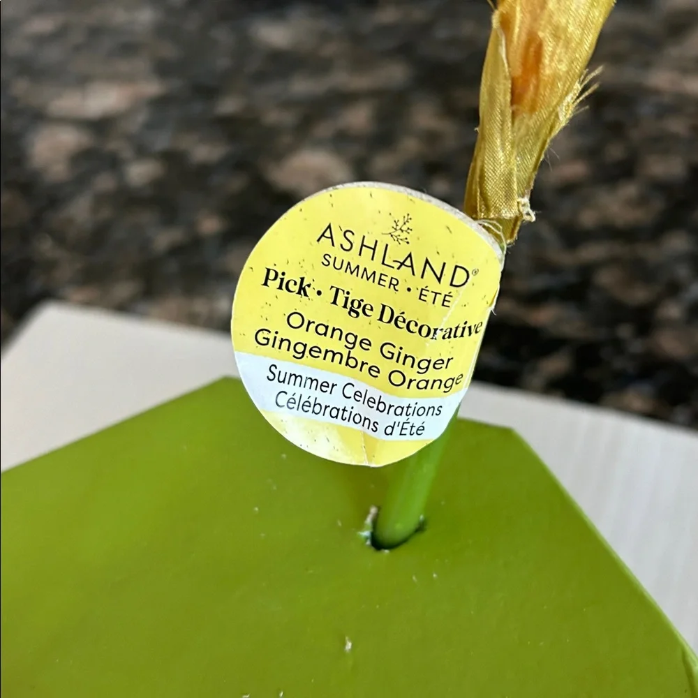 Ashland Vibrant Floral Picks - Orange, Green, and Pink